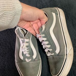GREY VANS